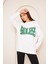Unısex Endless Baskı Sweat 22907B1 -Beyaz 4