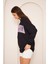 Unısex Calıfornıa Baskı Sweat 22907B4 -Siyah 5
