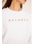 Unısex Balance Baskı Sweat 22907B2 -Beyaz 3