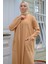 Jile Hırka İkili Triko Takım Camel HM2236 2