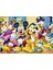 Ahşap Mdf Puzzle Yapboz Mickey Mouse ve Arkadaşları 255 Parça 35*50 cm 1