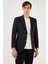 6 Drop Çift Yırtmaçlı Kırçıllı Slim Fit Blazer Erkek Ceket 6601020 1