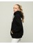 Kalın Polar Kapüşonlu Oversize/geniş Kalıp Örme Sweatshirt 3