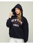 Kalın Polar Kapüşonlu Oversize/geniş Kalıp Örme Sweatshirt 1