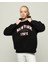 Owut Collection Kalın Polar Kapüşonlu Oversize/geniş Kalıp Örme Sweatshirt 4