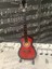 Minyatür Gitar Klasik Gitar Kırmızı Hediyelik Biblo 25 cm 2