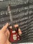 Elektro Gitar Koyu Kahve El Yapımı Biblo Minyatür 25 cm 4