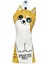 Kulüp Kafa Kapağı Koruma Kolu Uzun Boyun Golf Ahşap Headcovers Golfçü Hediye Sarı Ut (Yurt Dışından) 3