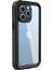 Apple iPhone 15 Ultra Kılıf Waterproof 360 Full Body Protective Siyah 2