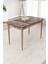 Mbi Konsept yemek Masası 72*112 cm 1. Kalite Sabit Mdf Lam Masa gürgen Ağacı Ayak 1
