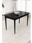 Mbi Konsept yemek Masası 72*112 cm 1. Kalite Sabit Mdf Lam Masa gürgen Ağacı Ayak 1