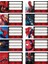 111 Adet Spiderman Okul Defter,kalem Etiketi Set 5