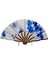 Japon Bambu Kumaş Yelpaze Çanta Boy Stant Hediyeli NO.115 1