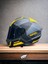 Draken Blond. ''2 Vizörlü'' + ''sticker'' Hediyeli, Mat Motosiklet Kapalı Kask 3