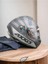 Draken Premier Gray. ''2 Vizörlü'' + ''sticker'' Hediyeli, Mat Motosiklet Kapalı Kask 5