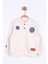 Erkek Bebek Pamuk Sweatshirt 45600 Krem 2