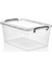Şeffaf Kilitli Saklama Kabı Saklama Kutusu 20 Litre 1