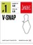 Klips 5115 V-Snap No: 3 10’lu Pk 2