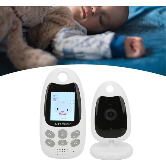 Blue İnter Qasul Bebek Telsizi Dijital Kamera  Gece Görüşlü Hd