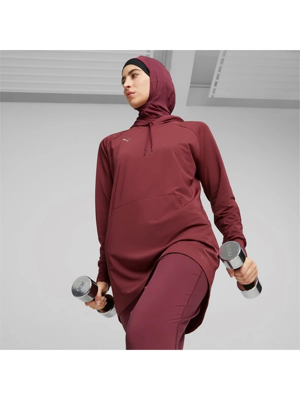 Puma Modest Activewear Hoodie Kadın Kapüşonlu Sweatshırt 52186601