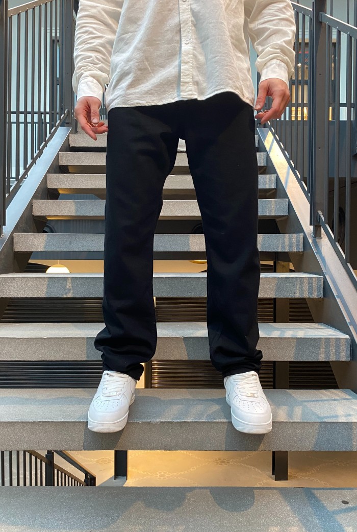Corfixman Baggy Siyah Pantolon görsel 3