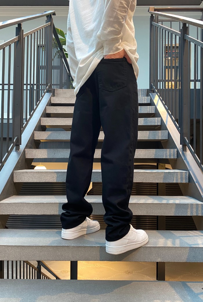 Corfixman Baggy Siyah Pantolon görsel 4