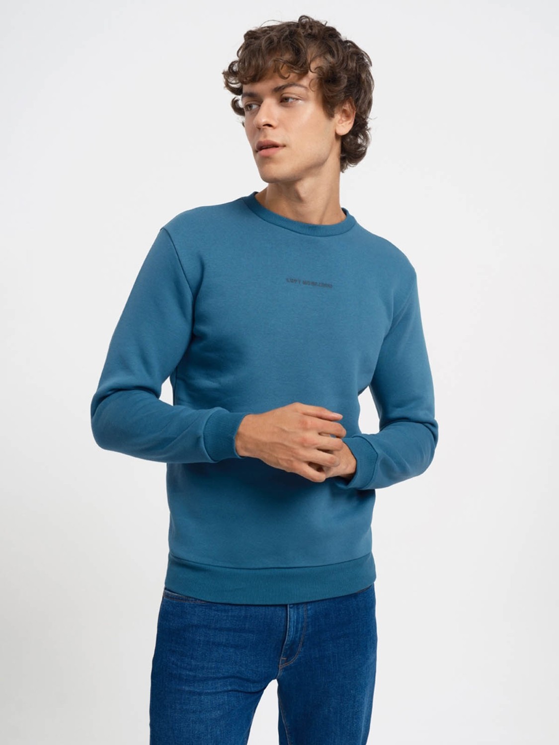 Loft Erkek Sweatshirt Siyah LF2034268