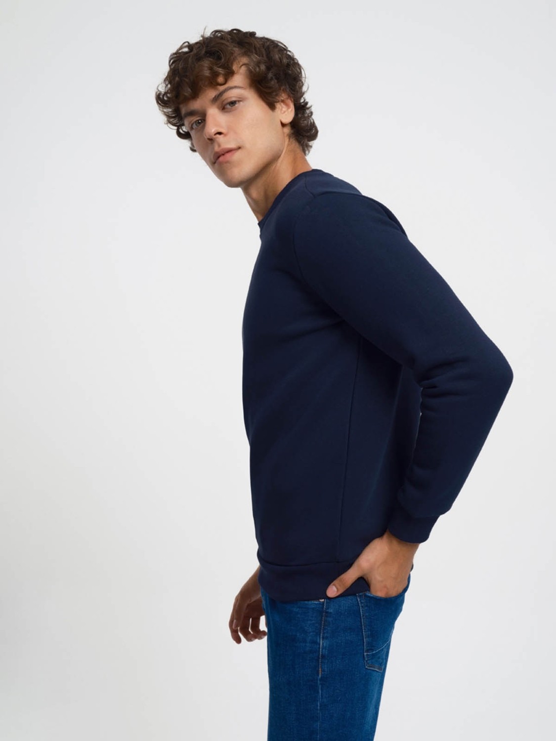 Loft Erkek Sweatshirt Siyah LF2034268 görsel 6