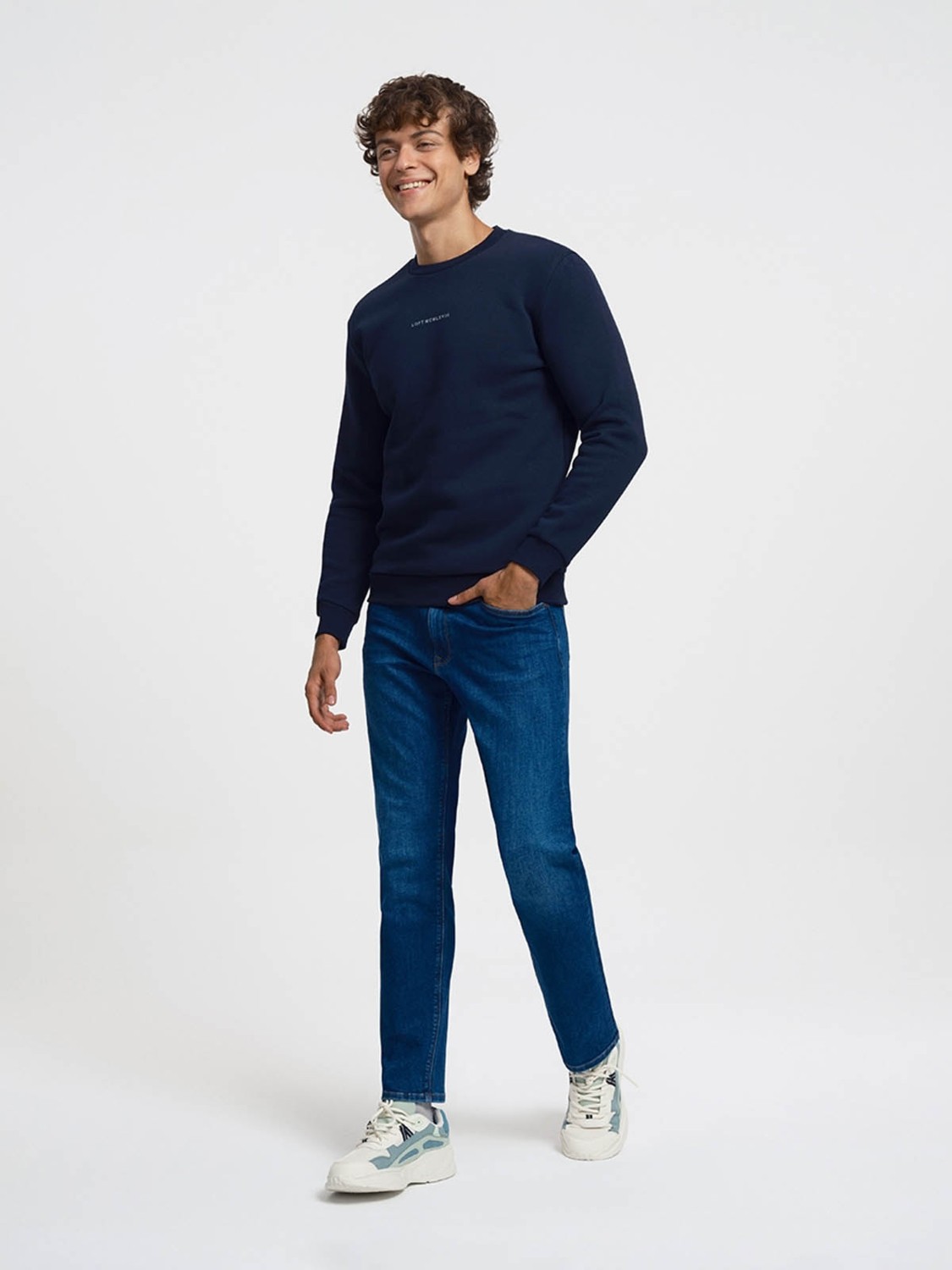 Loft Erkek Sweatshirt Siyah LF2034268 görsel 7