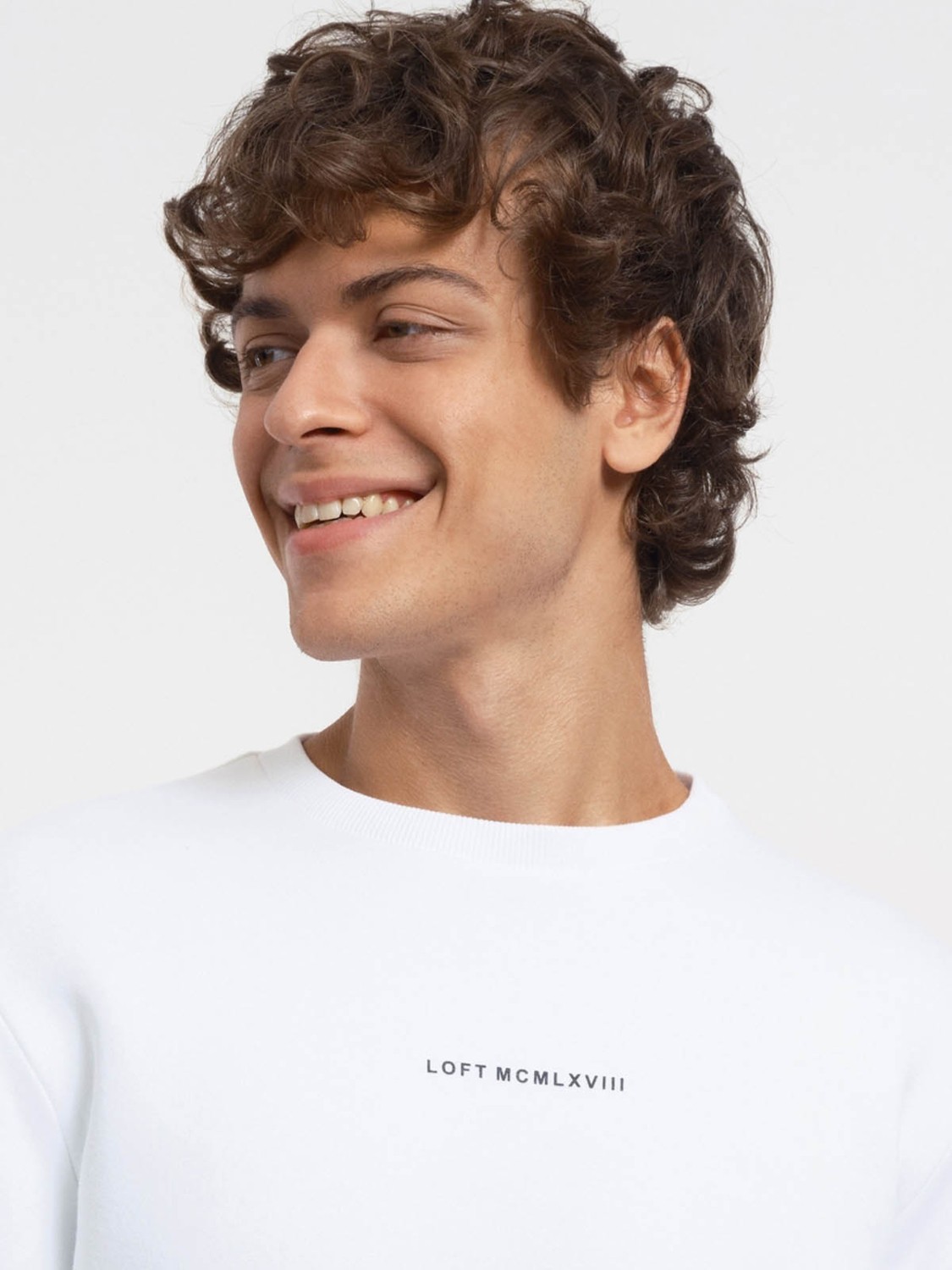 Loft Erkek Sweatshirt Siyah LF2034268