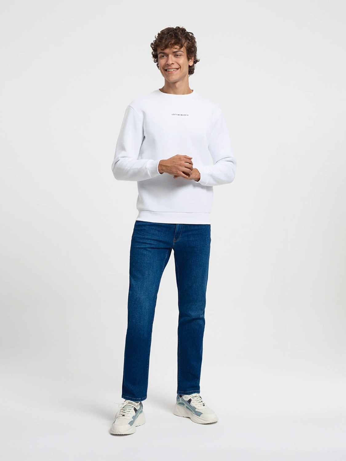 Loft Erkek Sweatshirt Siyah LF2034268 görsel 4