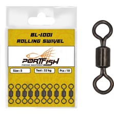 Portfish  Paslanmaz Fırdöndü  BL1001 No:7