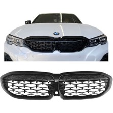 Born Garage Bmw 3 Serisi G20 Ön Panjur Dıamond Model Piano Black Kameralı ve Kamerasız Model Ile Uyumlu