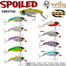 Wily Vibrasyon Jig Wily Spoiled Vibrasyon 6cm 21GR Renk:03