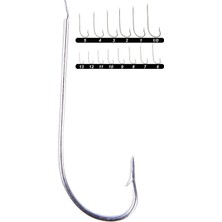 Youvella 1307 (1523)  Çapraz  Nikel Olta Iğnesi 100’LÜ Kutu No:1