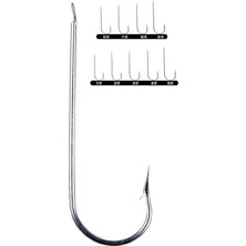 Youvella 1309 Uzun Sap 1/0 Palamut Lüfer Iğnesi 100’LÜ Kutu Galvaniz