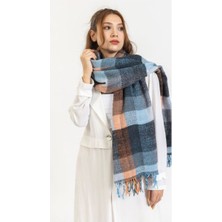 Gullfoss Yumuşak Dokulu Buklet Kadın Omuz Şalı