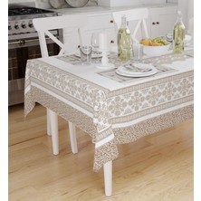 Wenessi Kilim Desen Baskılı Polyester Kumaş Masa Örtüsü