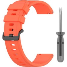 Basias Amazfit Neo Uyumlu Yumuşak  Silikon Tokalı  Kordon 20MM