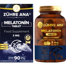 Zühre Ana Melatonin Tablet 3 mg 90 Tablet