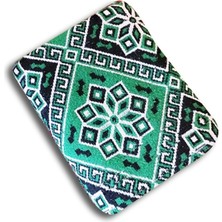 Algelsineve Makine Dokuması Çiçekli Desenli 3 Mekik Kalın Kilim