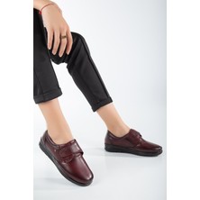 The Dortex Shoes The Dortex GKT022 Kadın Içi ve Dışı  Topuk Jelli Ortopedik Cırtlı Günlük Anne Ayakkabısı