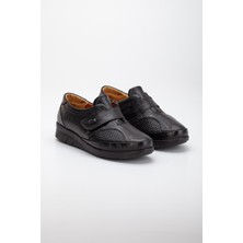 The Dortex Shoes The Dortex CD03 Dışı ve Içi  Cırtlı Rahat Kalıp Ortopedik Kadın Ayakkabısı
