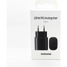 Galaxy S23 Type-C Fast Şarj Adaptörü 25W Siyah ( Türkiye Garantili) TA800NBEGWW