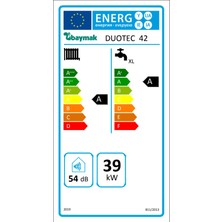 Baymak Duotec Premix 42/42 Dhw (36.000 Kcal) Tam Yoğuşmalı Kombi