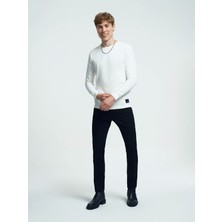 Loft Erkek Sweatshirt Beyaz LF2034194