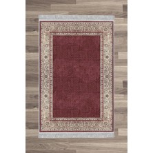 Artızon Halı ART-035 Beyaz Taban Dekoratif Kilim Ince Yıkanabilir Süngerli Dot Taban Salon Halısı