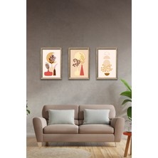 Artavessa 3 Parça Çerçeve Görünümlü Mdf Tablo Seti - 3ARTAVESSA3