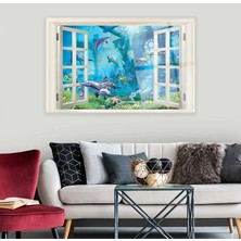 Emya Home Deniz Canlıları Cam Tablo
