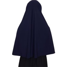 Erasra Class Tek Parca Pratik Büyük Hazır Esarp Hijap Lacivert Renk Namaz Örtüsü